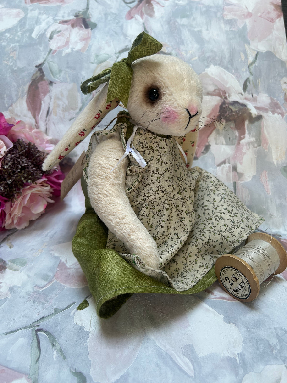 Handmade Mohair Artist Bear Hare 28cm Collectable Keepsake heirloom OOAK