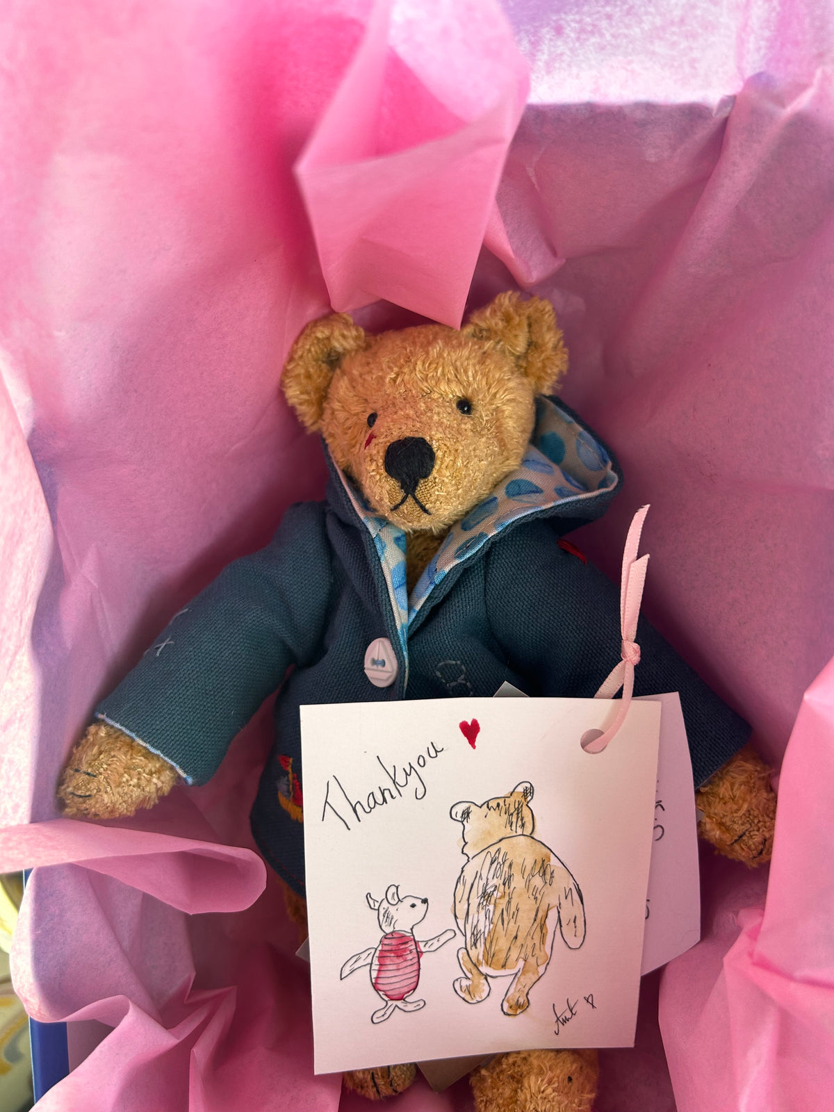 Handmade Mohair Artist Bear 21cm