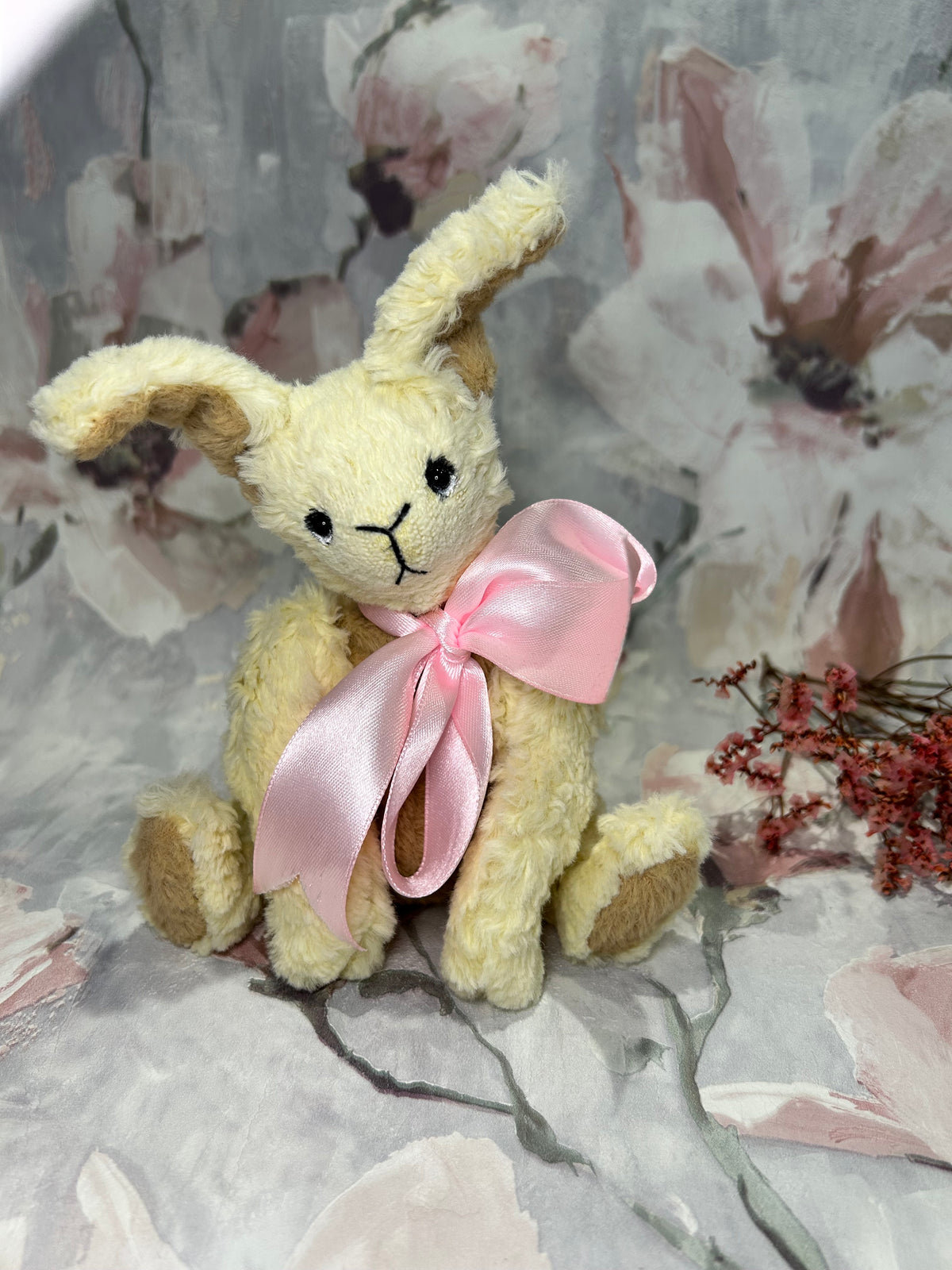 Handmade mohair Artist Bear / Rabbit 19cm Collectable Keepsake heirloom OOAK