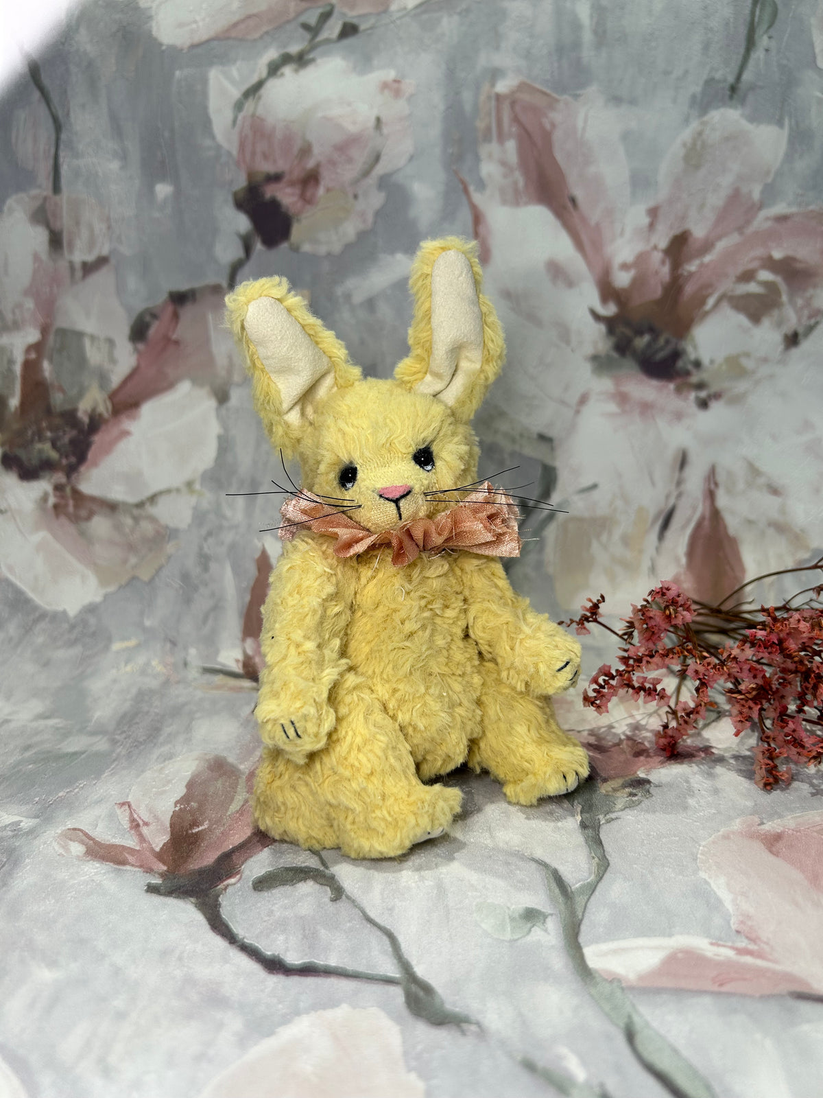 Handmade mohair Artist Bear / Rabbit 13cm Collectable Keepsake heirloom OOAK