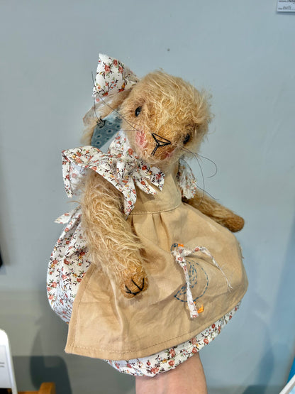 Handmade Mohair Artist Bear Hare 28cm Collectable Keepsake heirloom OOAK