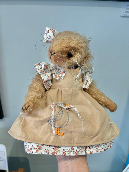Handmade Mohair Artist Bear Hare 28cm Collectable Keepsake heirloom OOAK