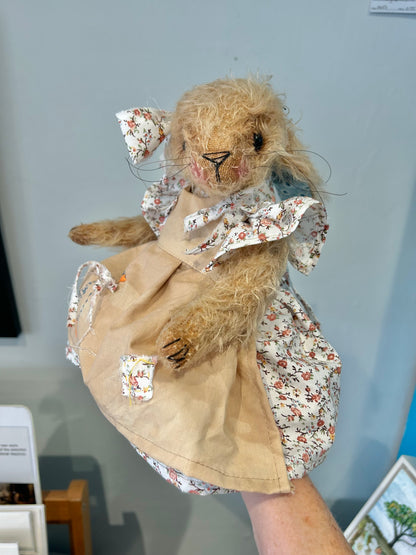 Handmade Mohair Artist Bear Hare 28cm Collectable Keepsake heirloom OOAK