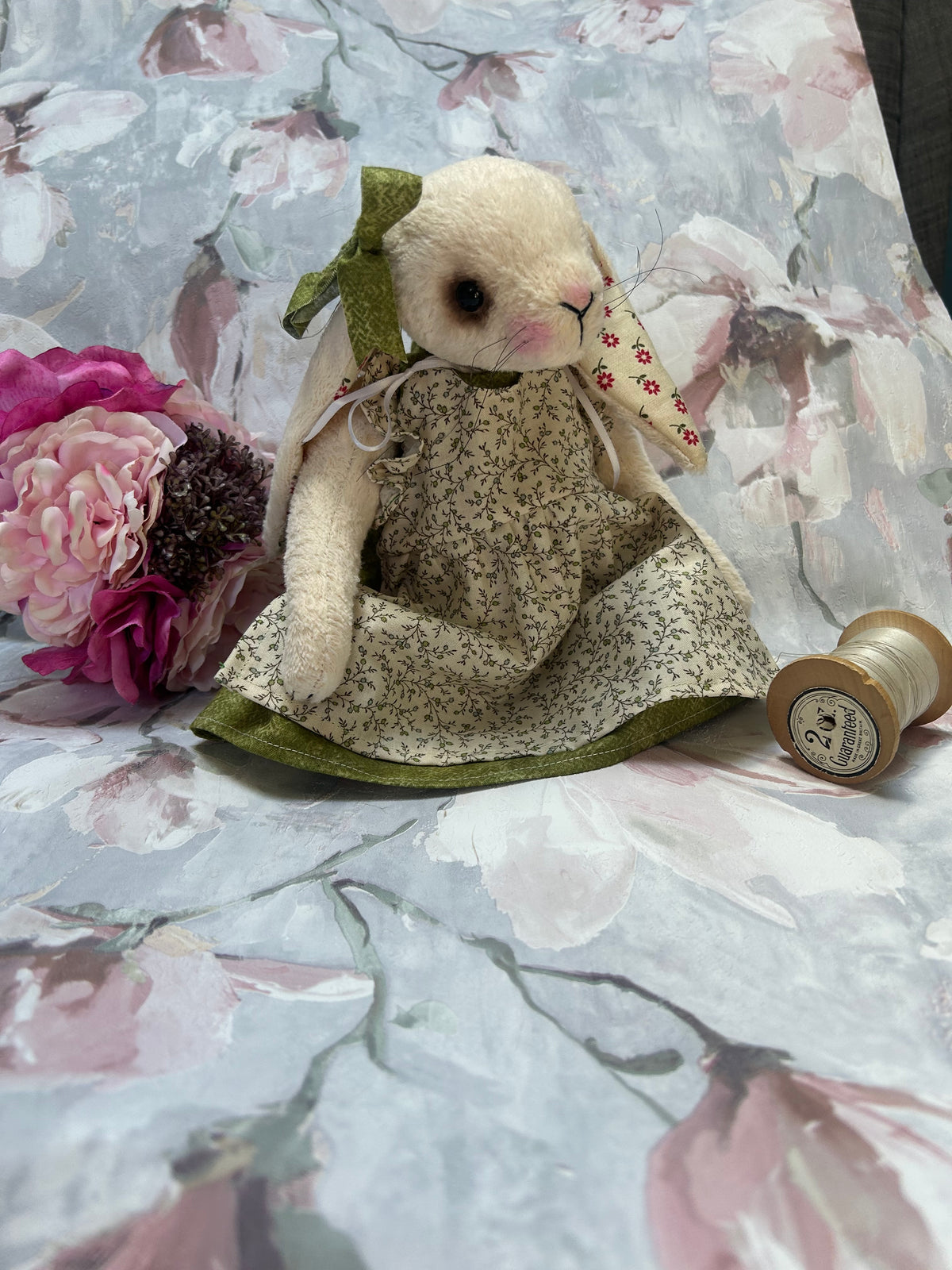 Handmade Mohair Artist Bear Hare 28cm Collectable Keepsake heirloom OOAK