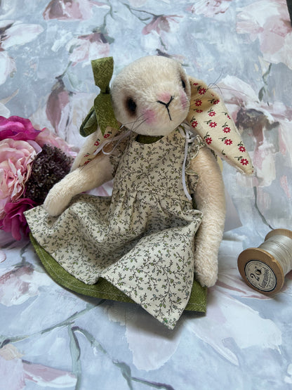 Handmade Mohair Artist Bear Hare 28cm Collectable Keepsake heirloom OOAK