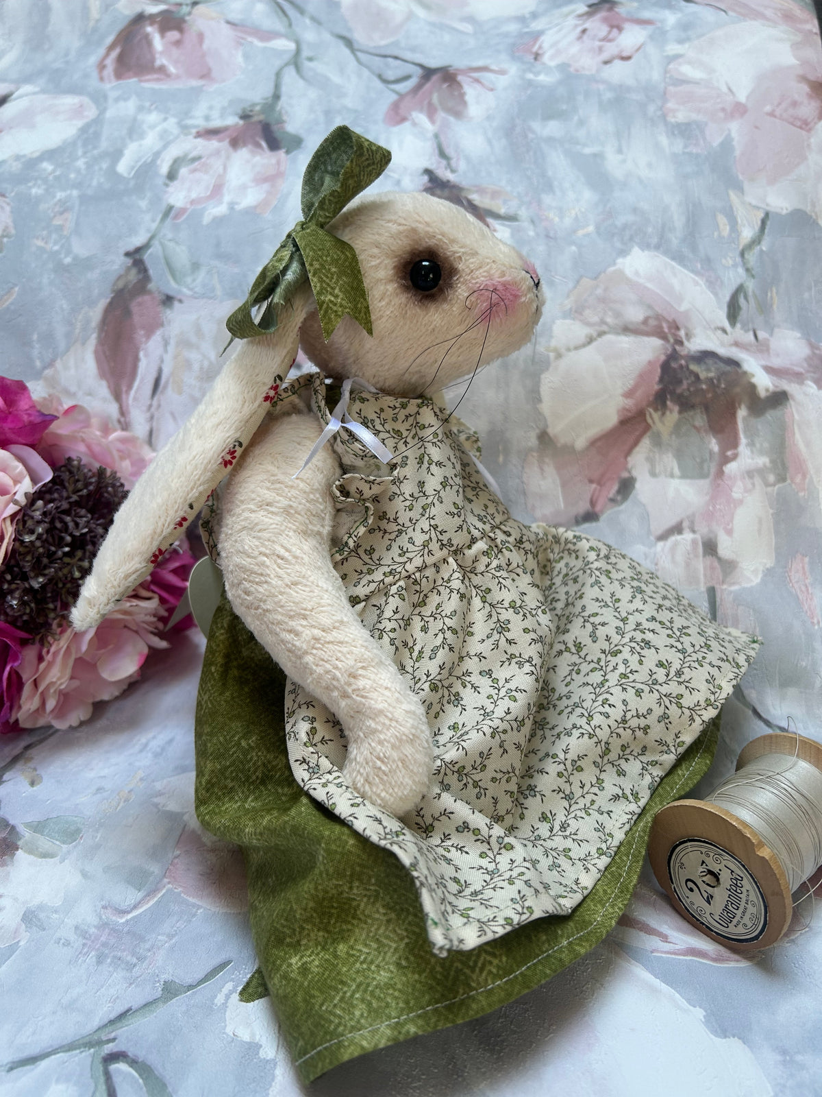 Handmade Mohair Artist Bear Hare 28cm Collectable Keepsake heirloom OOAK