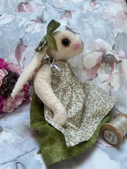 Handmade Mohair Artist Bear Hare 28cm Collectable Keepsake heirloom OOAK