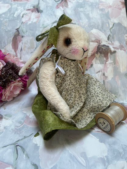 Handmade Mohair Artist Bear Hare 28cm Collectable Keepsake heirloom OOAK