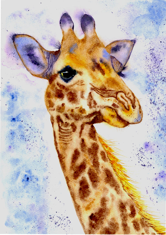 Giraffe - Giclee print