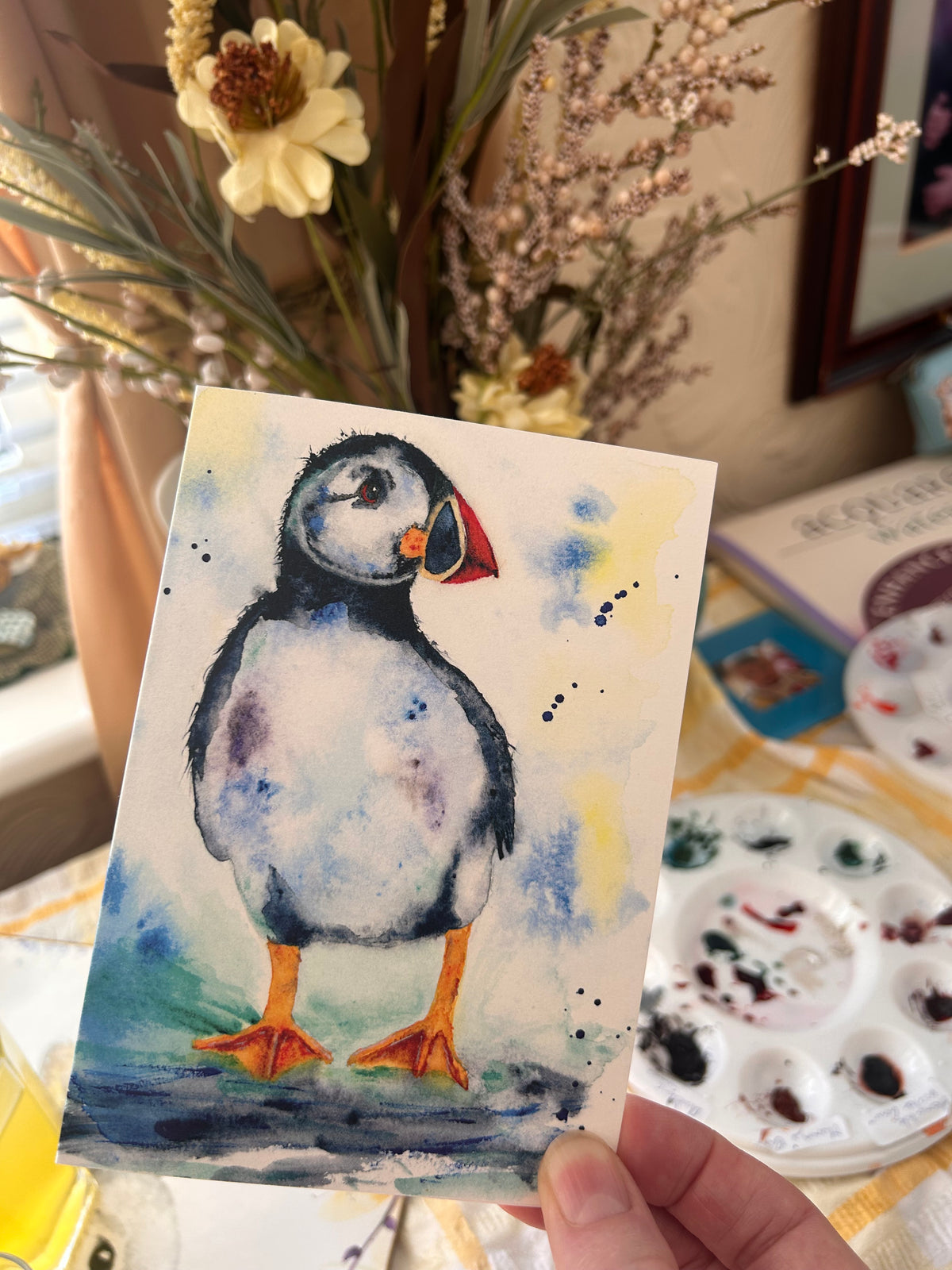 Puffin Greeting Card