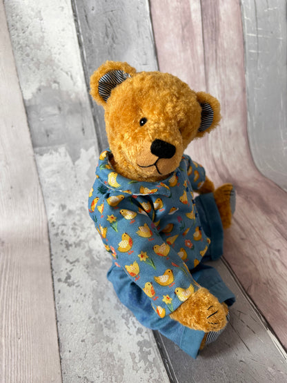 Dillon - Handmade Gold Mohair Artist Bear 30cm