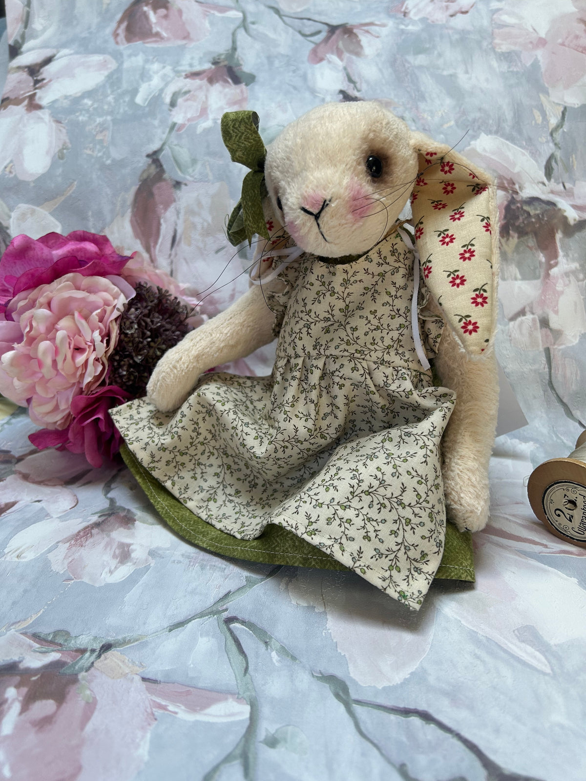Handmade Mohair Artist Bear Hare 28cm Collectable Keepsake heirloom OOAK