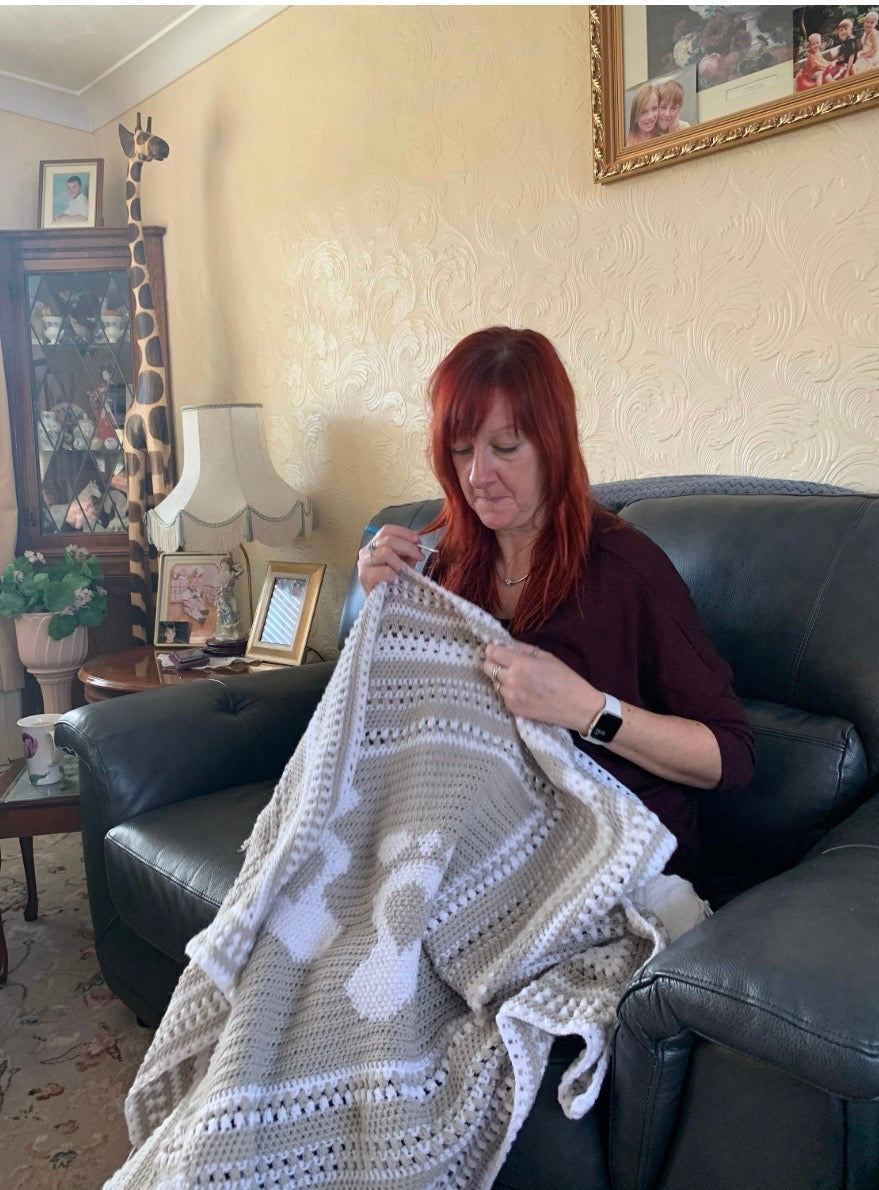 Baby Blanket Crochet Pattern - PDF Digital Download