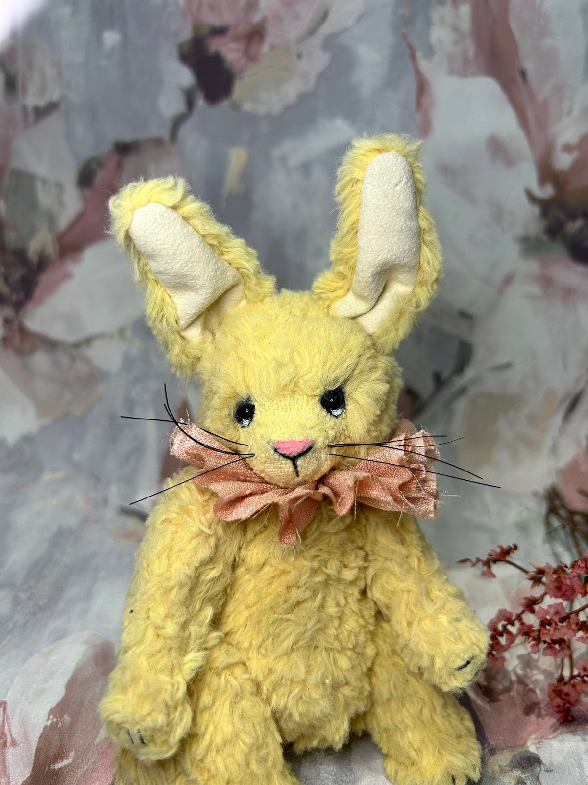 Handmade mohair Artist Bear / Rabbit 13cm Collectable Keepsake heirloom OOAK