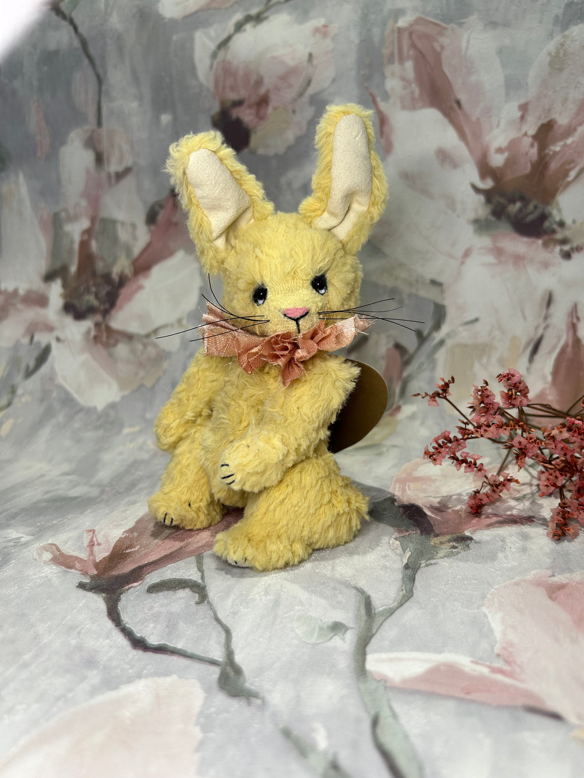 Handmade mohair Artist Bear / Rabbit 13cm Collectable Keepsake heirloom OOAK