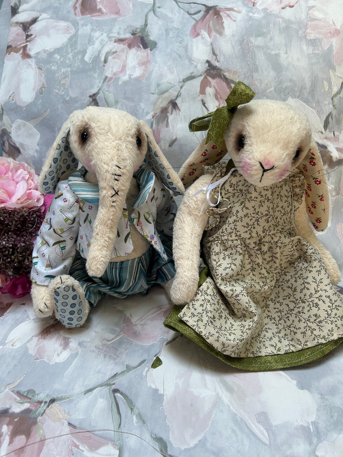 Handmade Mohair Artist Bear/Elephant 28cm Collectable Keepsake heirloom OOAK